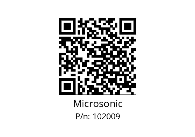   Microsonic 102009