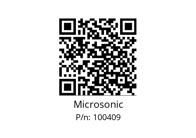   Microsonic 100409