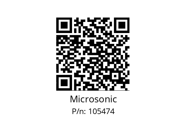   Microsonic 105474