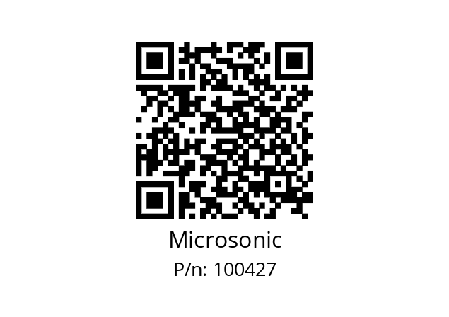   Microsonic 100427