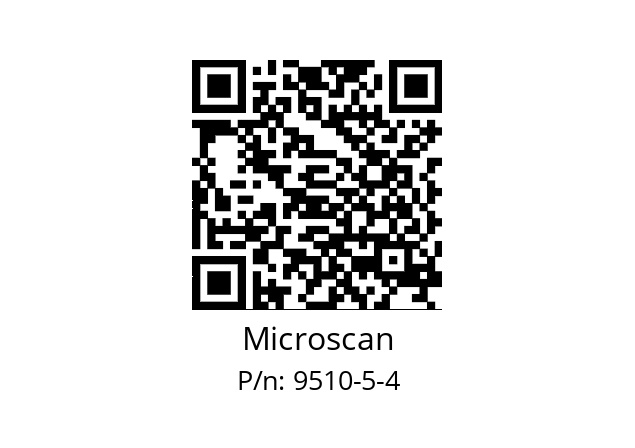   Microscan 9510-5-4