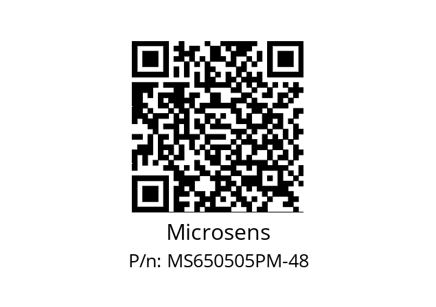   Microsens MS650505PM-48