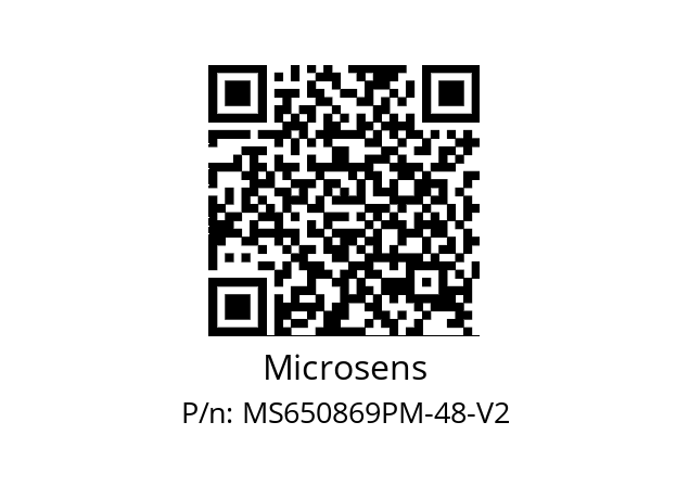   Microsens MS650869PM-48-V2