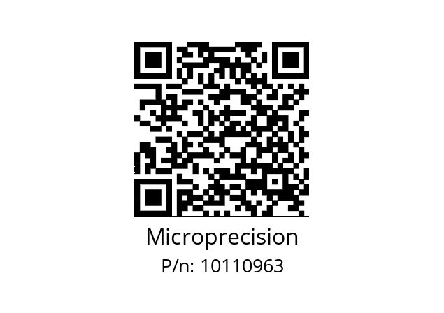   Microprecision 10110963