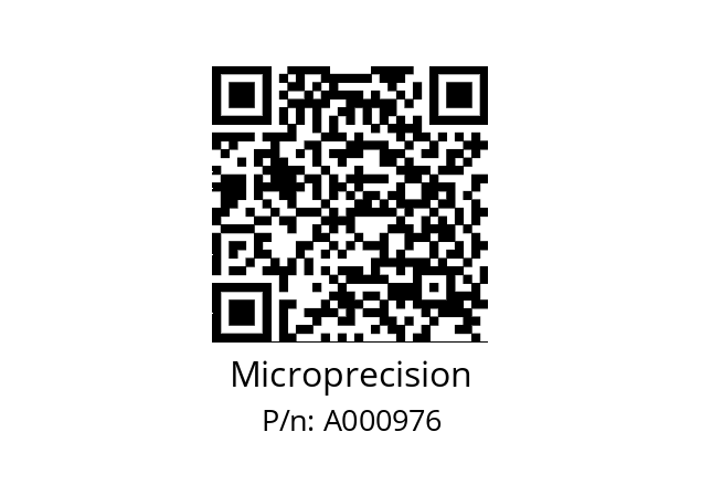   Microprecision A000976