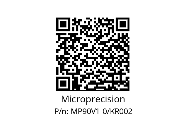   Microprecision MP90V1-0/KR002