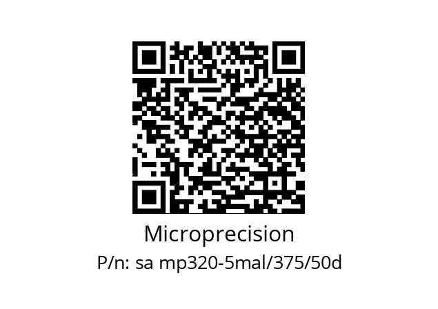   Microprecision sa mp320-5mal/375/50d