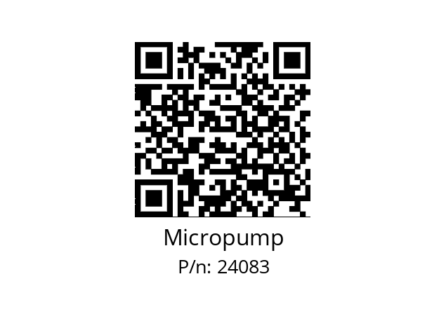   Micropump 24083