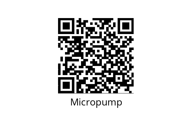  84822 Micropump 