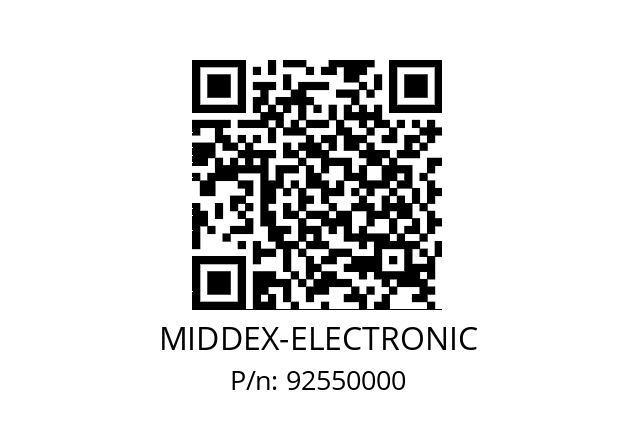   MIDDEX-ELECTRONIC 92550000