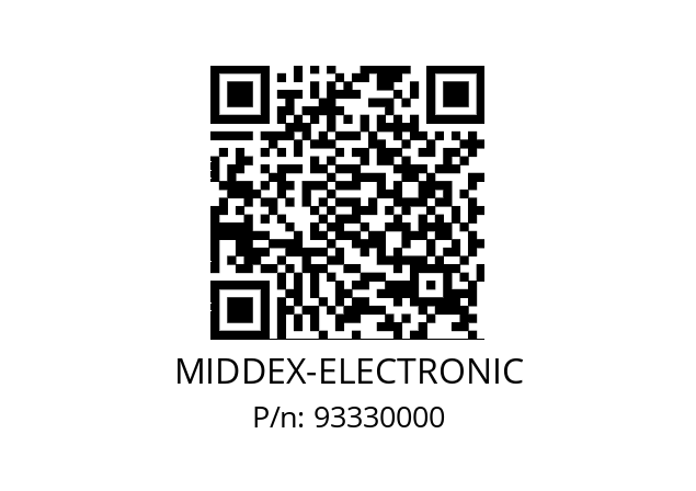   MIDDEX-ELECTRONIC 93330000