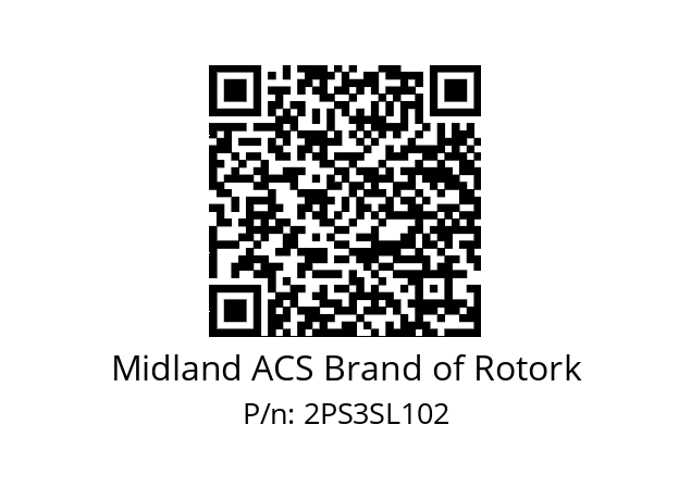   Midland ACS Brand of Rotork 2PS3SL102