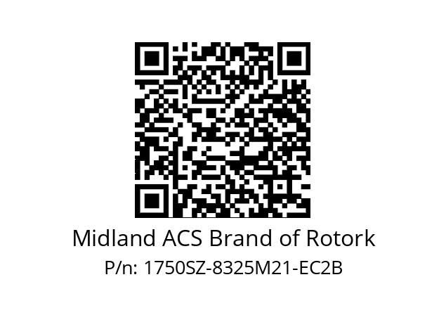   Midland ACS Brand of Rotork 1750SZ-8325M21-EC2B