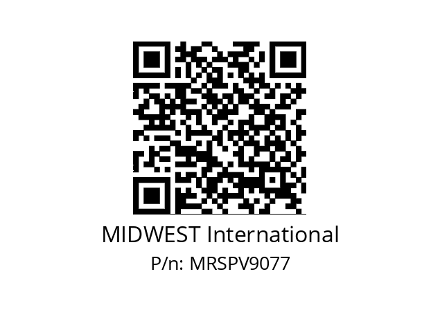   MIDWEST International MRSPV9077