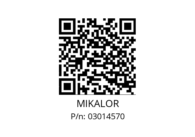   MIKALOR 03014570