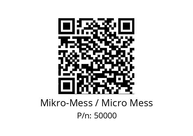  FC-10 Mikro-Mess / Micro Mess 50000