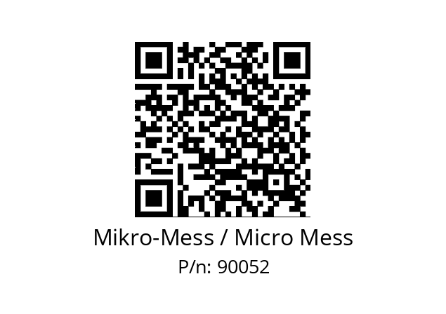   Mikro-Mess / Micro Mess 90052