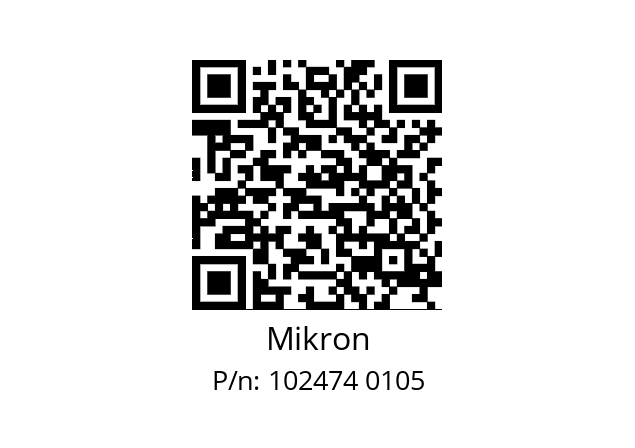   Mikron 102474 0105