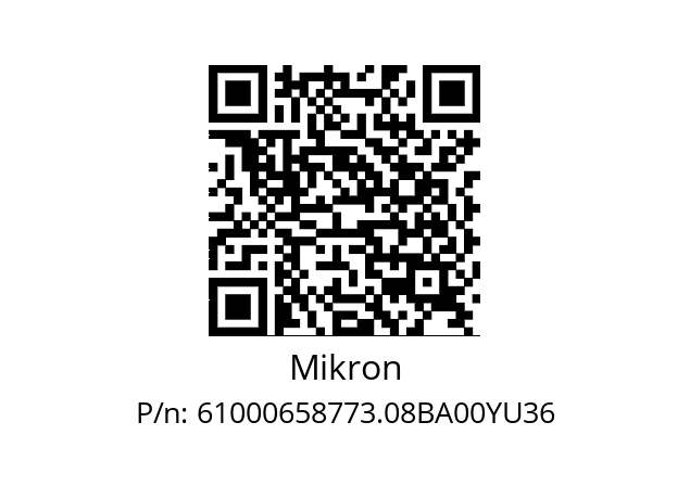   Mikron 61000658773.08BA00YU36