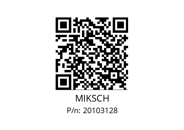   MIKSCH 20103128