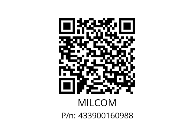   MILCOM 433900160988