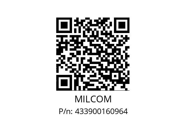   MILCOM 433900160964