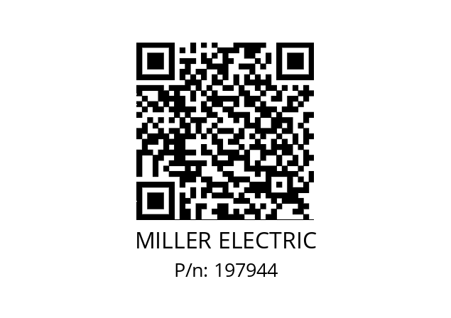   MILLER ELECTRIC 197944