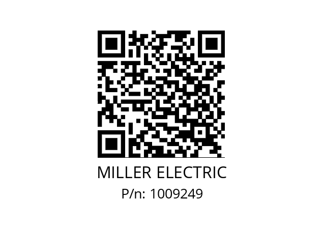   MILLER ELECTRIC 1009249