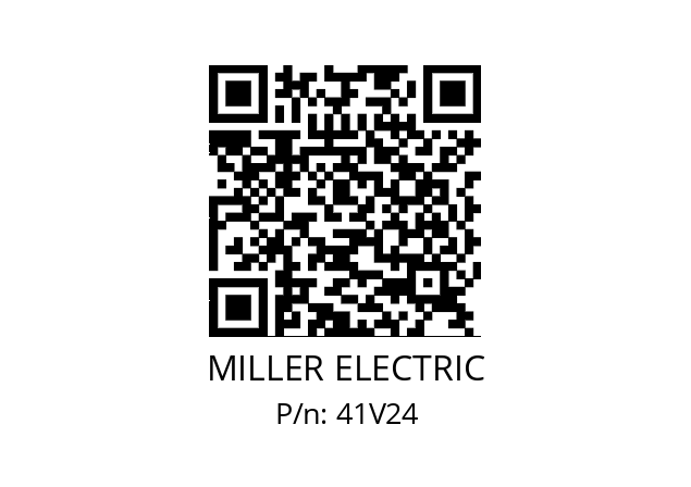   MILLER ELECTRIC 41V24