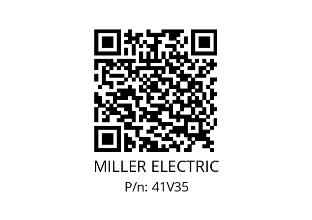   MILLER ELECTRIC 41V35