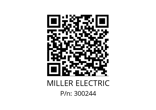   MILLER ELECTRIC 300244