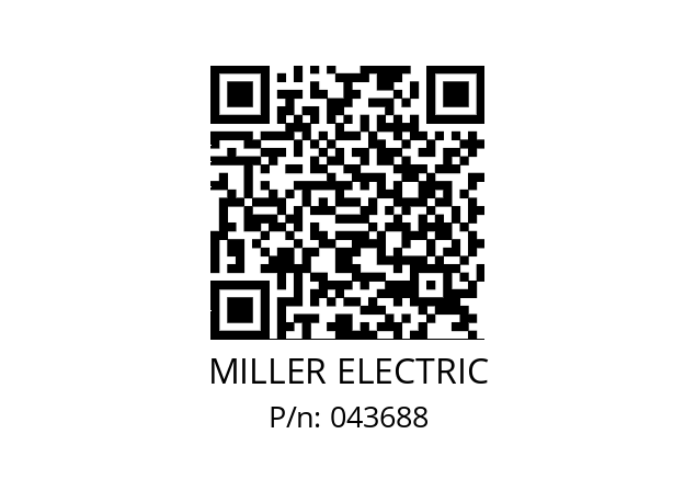   MILLER ELECTRIC 043688