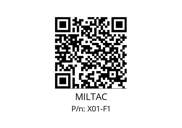   MILTAC X01-F1