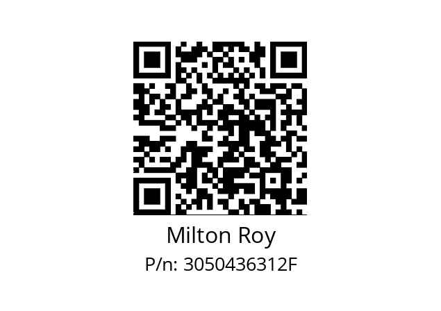   Milton Roy 3050436312F