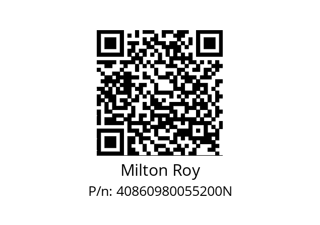   Milton Roy 40860980055200N