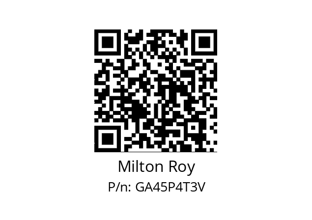   Milton Roy GA45P4T3V