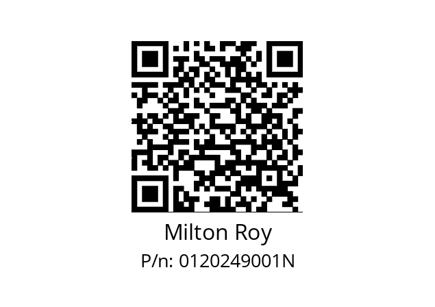   Milton Roy 0120249001N