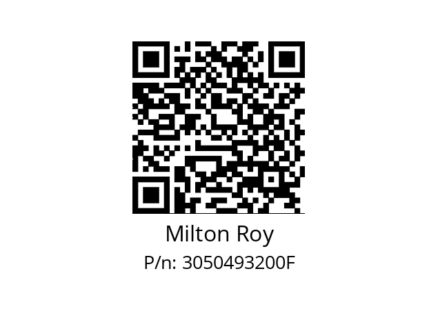   Milton Roy 3050493200F