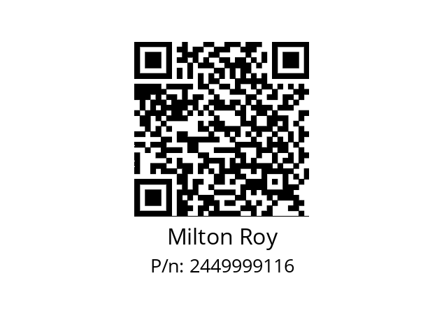   Milton Roy 2449999116