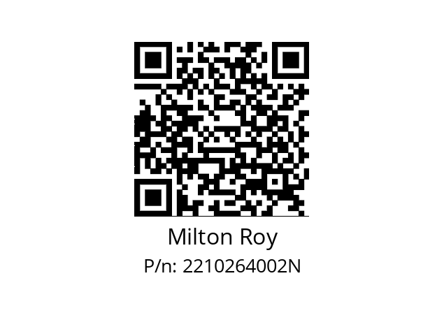   Milton Roy 2210264002N