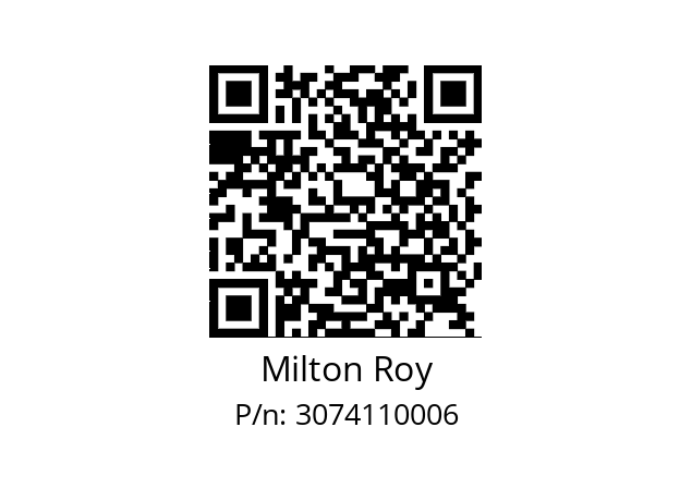   Milton Roy 3074110006