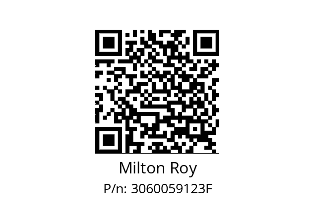   Milton Roy 3060059123F