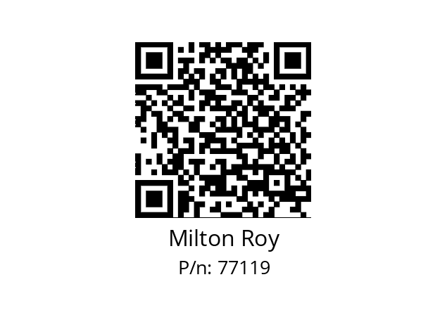   Milton Roy 77119