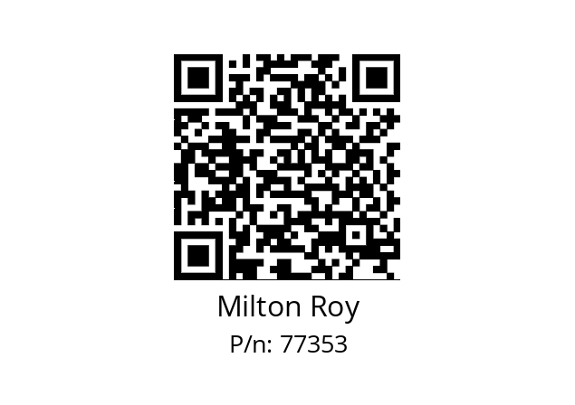   Milton Roy 77353