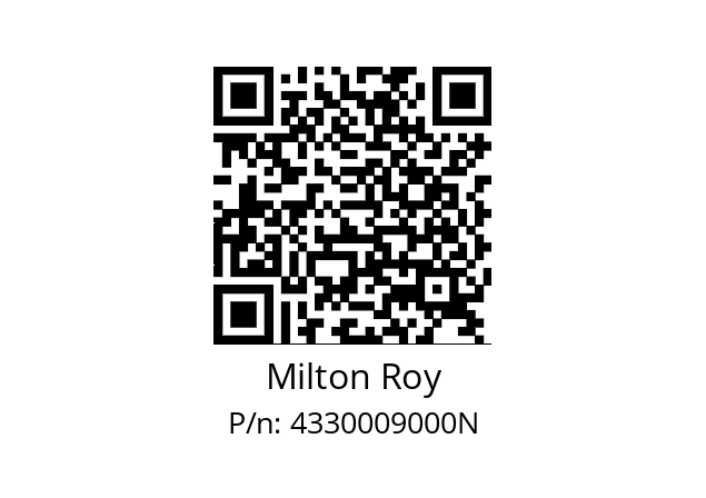   Milton Roy 4330009000N