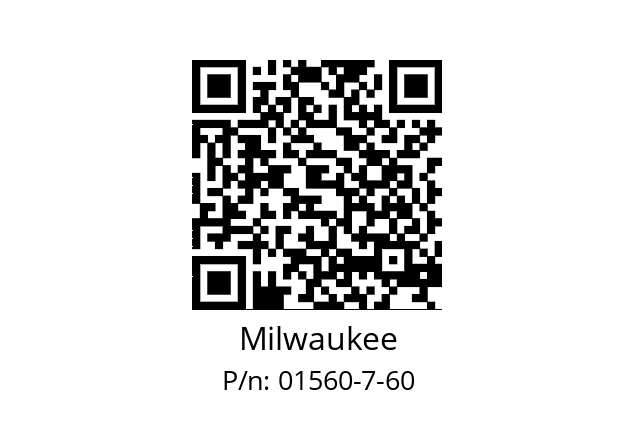   Milwaukee 01560-7-60