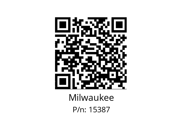   Milwaukee 15387