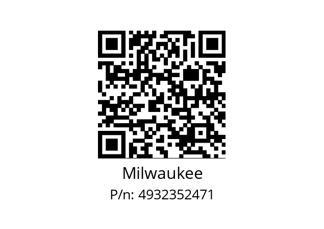   Milwaukee 4932352471