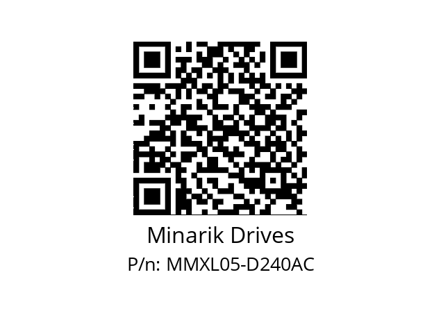   Minarik Drives MMXL05-D240AC