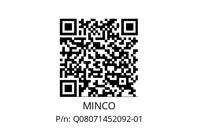   MINCO Q08071452092-01